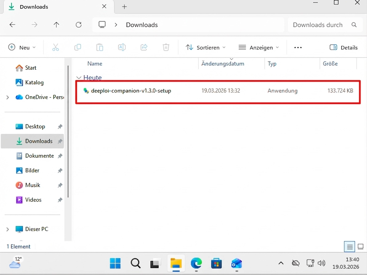 Companion-Installer Datei