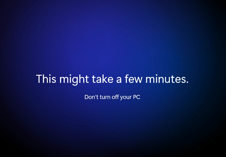 Windows finishing setup